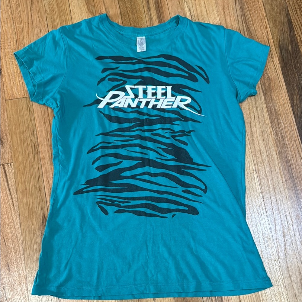 Vintage Steel Panther Concert Tee Hair Metal Band Shirt